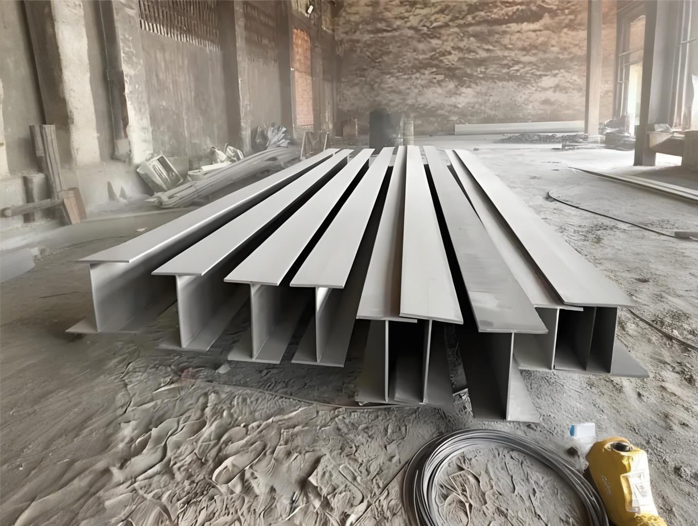 Premium 201/304/316L Stainless Steel Beams | H & I Shape Structural Profiles | ASTM/EN Certified