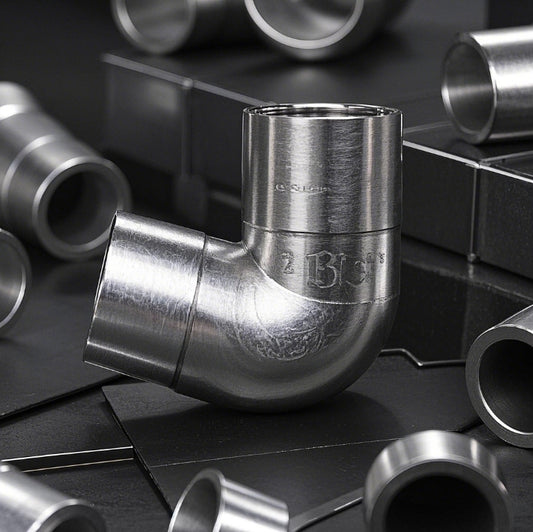 Rust-Resistant Stainless Steel Duct Elbow | Seamless Industrial Grade