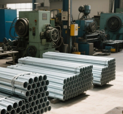 Heavy-Wall Galvanized Pipe Connectors - Structural Integrity
