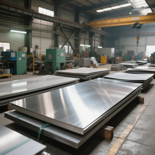 Heavy-Duty Stainless Steel Metal Plate | S31600 & HL Surface