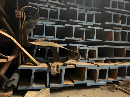 Precision-Engineered Hot-Rolled H-Beams | Seismic-Resistant Structural Columns with Galvanized FRP Coating & M62B44 Alloy Reinforcement