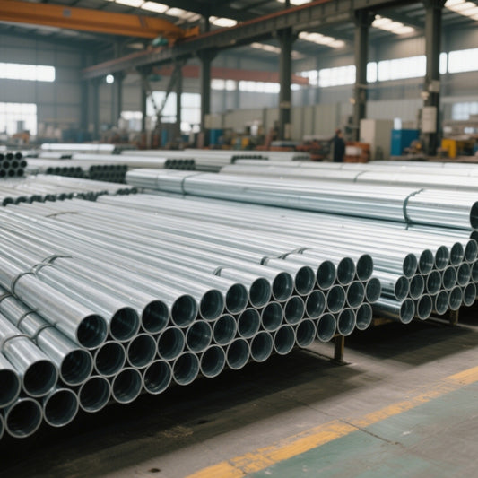 Affordable galvanized pipe | Hot-Dip Coated Steel for Projects