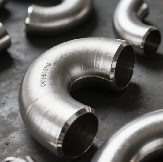 Rugged Stainless Steel 90 Degree Elbow | ANSI B16.9 Compliant