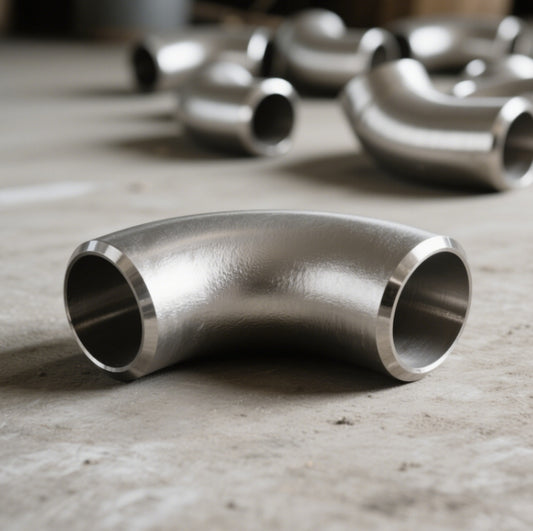 Seamless Stainless Steel 90 Degree Elbow | 5" Heavy-Duty Fit