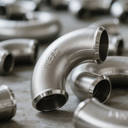 Precision Stainless Steel 90 Degree Elbow | Custom Butt Weld