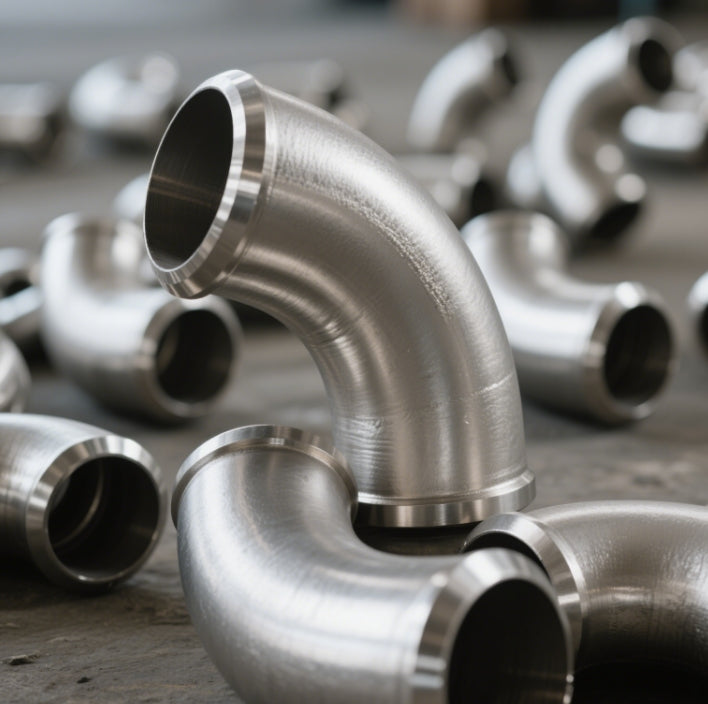 Corrosion-Proof Stainless Steel 90 Degree Elbow | 5" Precision