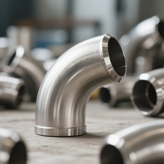 Industrial-Grade Stainless Steel 90 Degree Elbow | Seamless & Reliable