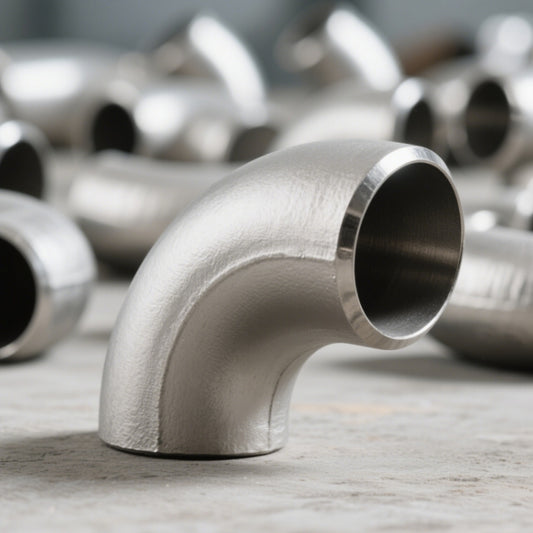 Heavy-Gauge Stainless Steel 90 Degree Elbow | Custom Welded